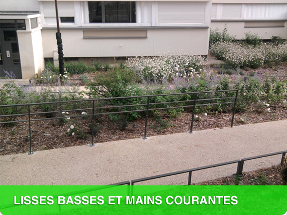 Lisses basses et Mains courantes